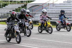 kids racing motorcycle